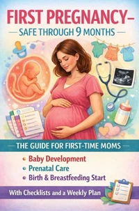 FIRST PREGNANCY – SAFE THROUGH 9 MONTHS: THE GUIDE FOR FIRST-TIME MOMS Baby Development, Prenatal Care, Birth & Breastfeeding Start