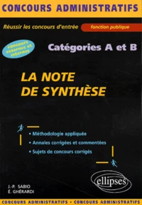 La Note De Synthese Categories A Et B