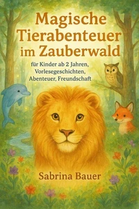 Magische Tierabenteuer im Zauberwald – für Kinder ab 2 Jahren, Vorlesegeschichten, Abenteuer, Freundschaft