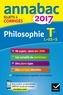 Sabrina Cerqueira et Didier Guimbail - Annales Annabac 2017 Philosophie Tle L, ES, S - sujets et corrigés du bac Terminale séries générales.