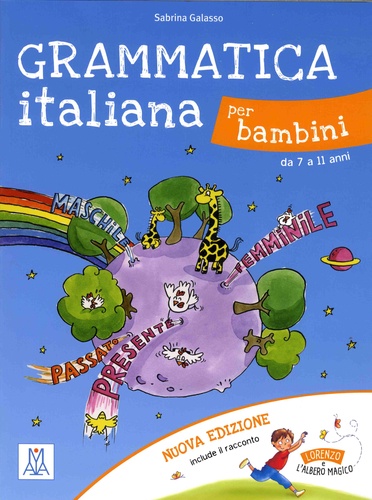 Sabrina Galasso - Grammatica italiana per bambini da 7 à 11 anni.