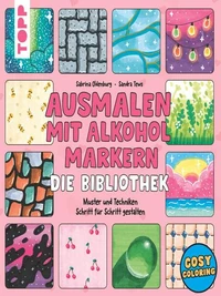 Ausmalen mit Alkoholmarkern - die Bibliothek