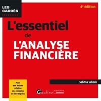 Ebook à téléchargement gratuit L'essentiel de l'analyse financière in French par Sabrina Sabbah 9782297176439 ePub RTF