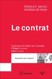 Le contrat