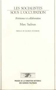 Les socialistes sous l'Occupation