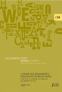 Avenir des mouvements associatifs en milieu rural