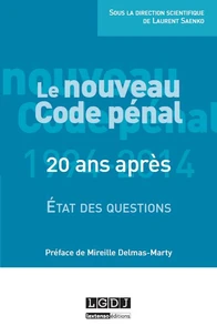 Le Nouveau Code pénal : 20 ans après