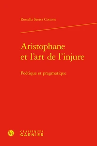 Aristophane et l'art de l'injure
