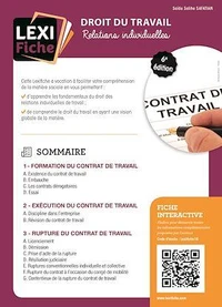 Droit du travail, relations individuelles