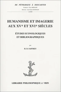Humanisme et imagerie aux XVe et XVIe siècles