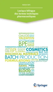 Lexique bilingue des termes techniques pharmaceutiques