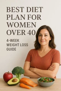 Best Diet Plan for Women Over 40: 4-Week Weight Loss Guide