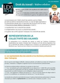 Saïda Nouredine - Droit du travail - Relations collectives.