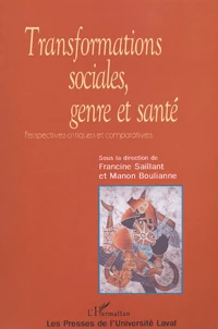 Transformations sociales, genre et société
