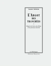 L'Argot des tranchées
