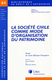 La société civile comme mode d'organisation du patrimoine