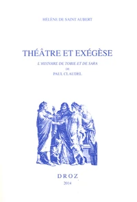 Théâtre et exégèse