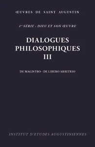 Dialogues philosophiques III