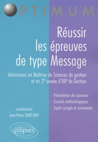 Réussir les épreuves de type Message