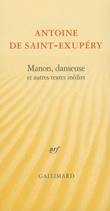 Manon, danseuse et autres textes inédits