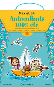 Autocollants 100 % été Max et Lili
