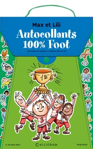 Autocollants 100 % Foot Max et Lili