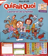 Calendrier de la famille Max et Lili