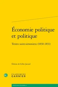 Economie politique et politique