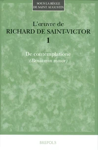 L'oeuvre de Richard de Saint Victor