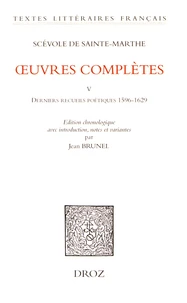 Oeuvres complètes