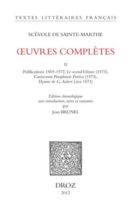 Oeuvres complètes