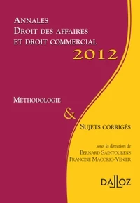 Annales droit des affaires et droit commercial