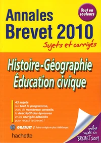 Histoire-Géographie Education civique 2010