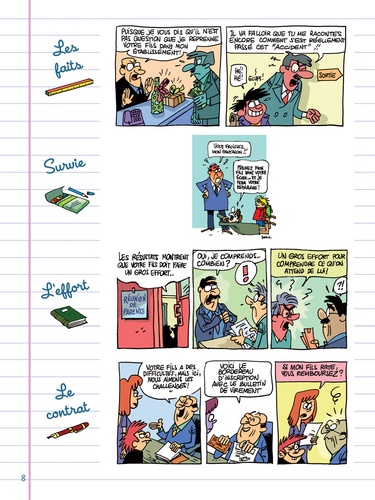 La classe en folie Tome 1 L'école, c'est la jungle