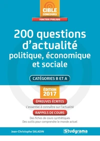 200 questions d'actualité politique, économique et sociale