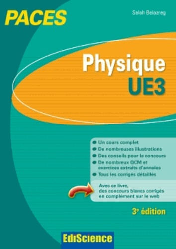 Salah Belazreg - Physique UE 3 PACES - 1e année santé.