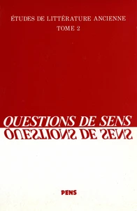 Questions de sens