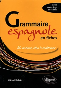 Grammaire espagnole en fiches