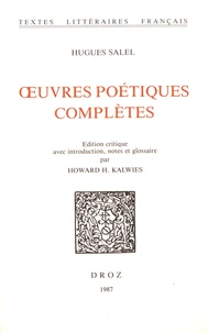 Oeuvres poétiques complètes