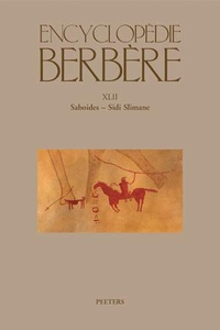 Salem Chaker - Encyclopédie berbère - Tome 42, Saboides-Sidi Slimane.