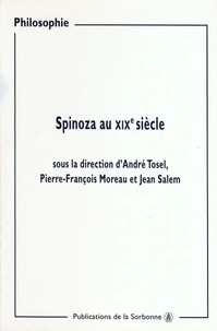 Spinoza au XIXe siècle