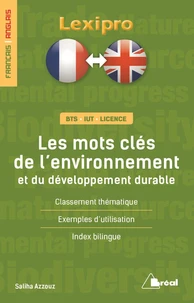 Les mots clés de l'environnement et du développement durable