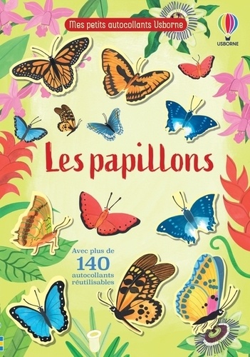 Stickers Animaux Pailletés HERMA Pour Enfants - 20 Autocollants Papillons Multicolores Pour Loisirs Créatifs