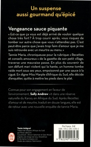 Vengeance sauce piquante. Une enquête de Tannie Maria