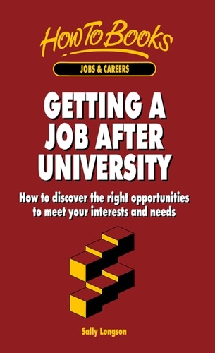 Getting a Job After University. How to discover the right opportunities to meet your interests and needs
