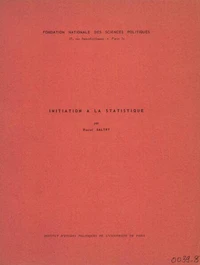 Initiation à la statistique