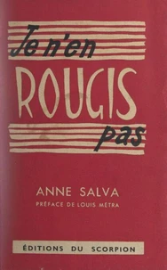 Je n'en rougis pas