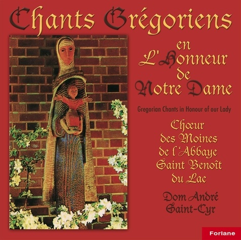  Anonyme - 20 chants grégoriens en l'honneur de Notre-Dame.