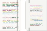 Carnet Aimer, c’est... Multicolore