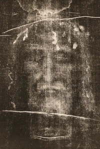 Image du visage du saint suaire de Turin par lot de 20 ex - F81a